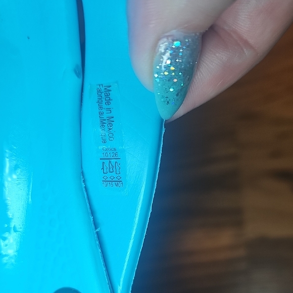 CROCS Men's Vibrant Blue Classic Clog Sandals Size 9 Mens 11 Womens Unisex F21 - Picture 5 of 9